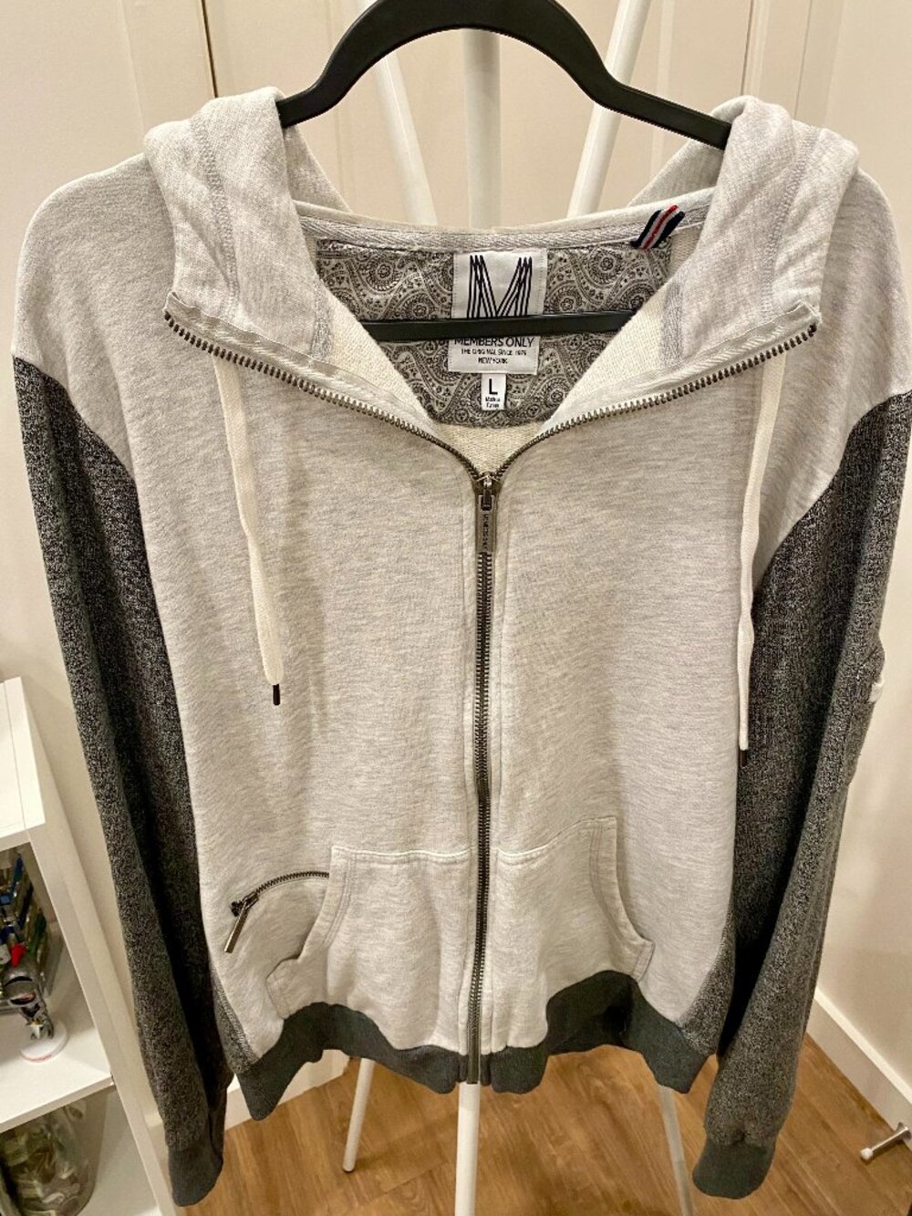 Members Only Raglan Style Hoodie